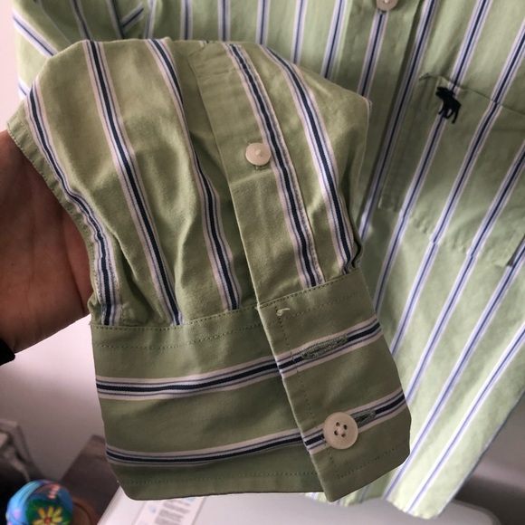 Abercrombie Striped Cotton Button-down Shirt - Picture 8 of 8